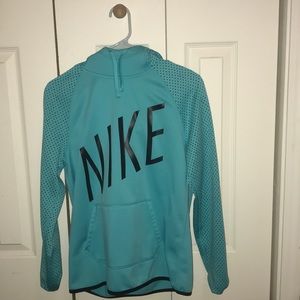 Blue nike hoodie